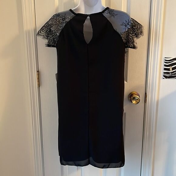 Chiffon lace dress - Picture 3 of 4